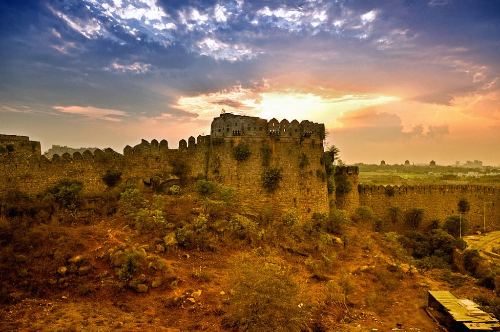 Golconda-Fort-Hyderabad_Sunset-View